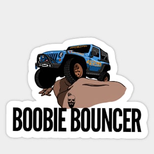 Boobie Bouncer Sticker